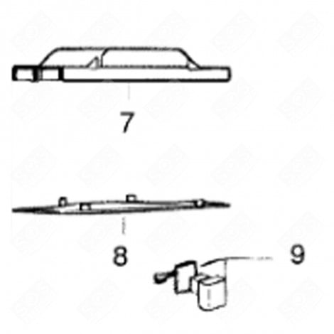 BLOC DE CONNEXION (REPÈRE 9) HOTTE - C00132255