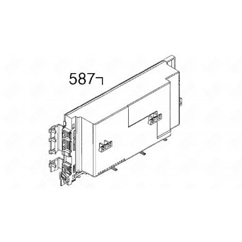 ELECTRONIQUE CONFIGURÉE (REPÈRE 587) LAVE-VAISSELLE - 973911539103011