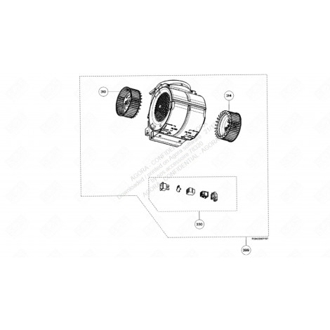 TURBINE DROITE (REPÈRE 314) HOTTE - 50248783008