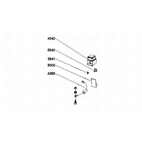 PLATINE DE CONTRÔLE FOUR MICRO-ONDES - 482000003699