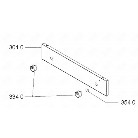 BOUTON (REPÈRE 334 0) FOUR, CUISINIÈRE - 481941129691