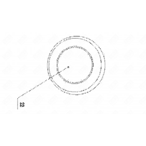 ROUE ARRIÈRE ASPIRATEUR - 4055010054