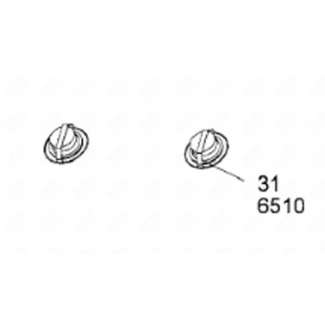 SPOT COMPLET (REPÈRE 6510) HOTTE - 117F88