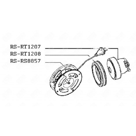 MOTEUR ASPIRATEUR - RS-RT1207