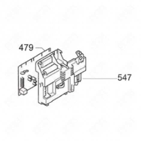 CARTE ÉLECTRONIQUE, MODULE PROGRAMMÉ (REPÈRE 479) LAVE-LINGE - 49035860 