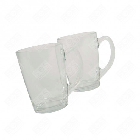 LOT DE 2 TASSES CAPPUCCINO CAFETIÈRE, MACHINE À CAFÉ - XS801000