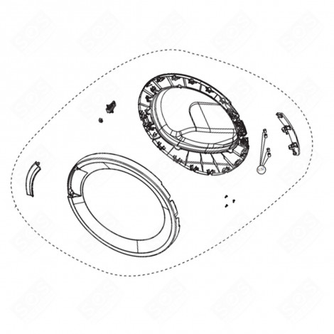 PORTE COMPLÈTE SÈCHE-LINGE - 2978290100