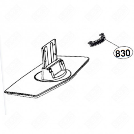 CERCLAGE DU RACCORD PIED TÉLÉVISION - MAZ32930601