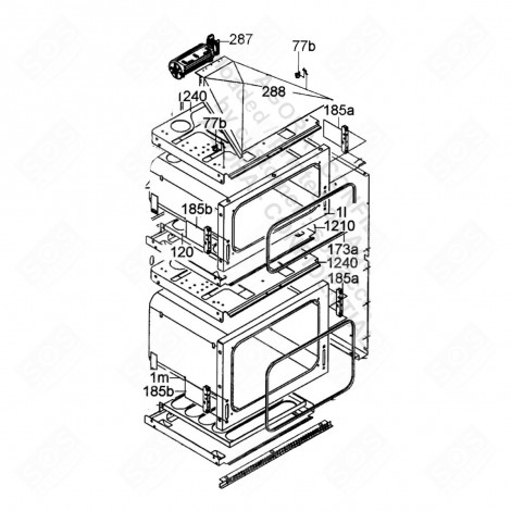 THERMOSTAT DE SÉCURITÉ FOUR, CUISINIÈRE - 91940264