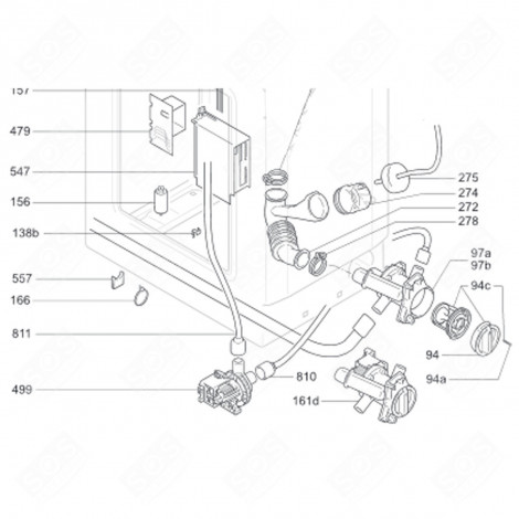 CARTE ÉLECTRONIQUE, MODULE PROGRAMMÉ (REPÈRE 479) LAVE-LINGE - 81452161 