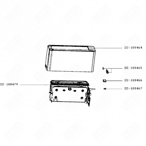 COMPARTIMENT CUISSON (REPÈRE SS-188479) DIVERS PETIT MÉNAGER - SS-188479