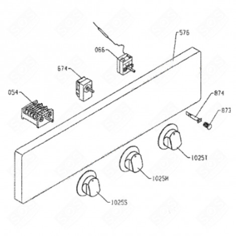 THERMOSTAT (REPÈRE 066) FOUR, CUISINIÈRE - 726503