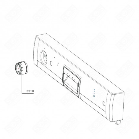 BOUTON ROTATIF REPÈRE 3310 LAVE-VAISSELLE - 1748651200