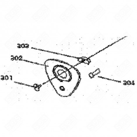 THERMOSTAT (REPÈRE 303) RÉFRIGÉRATEUR, CONGÉLATEUR - 620A06