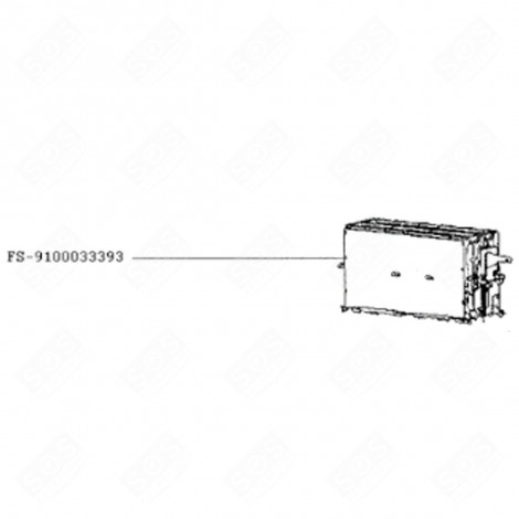 COMPARTIMENT CUISSON MACHINE À PAIN - FS-9100033393