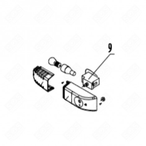 THERMOSTAT (REPÈRE 9) RÉFRIGÉRATEUR, CONGÉLATEUR - FR001652