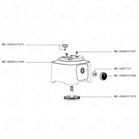 ENTRAINEUR (REPÈRE 8080017471) ROBOT MÉNAGER - 8080017471