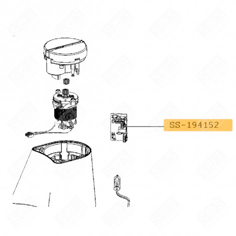 CARTE ÉLECTRONIQUE DIVERS PETIT MÉNAGER - SS-194152