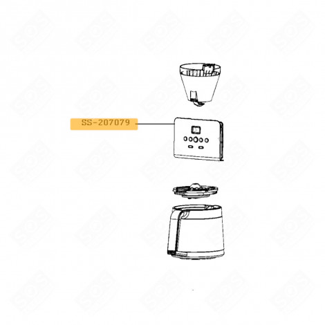 CARTE DE COMMANDE CAFETIÈRE, MACHINE À CAFÉ - SS-207079