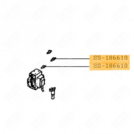 THERMOSTAT 110°C FOUR MICRO-ONDES - SS-186610