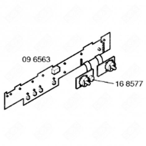 MODULE DE COMMANDE (REPÈRE 96563) SÈCHE-LINGE - 00096563