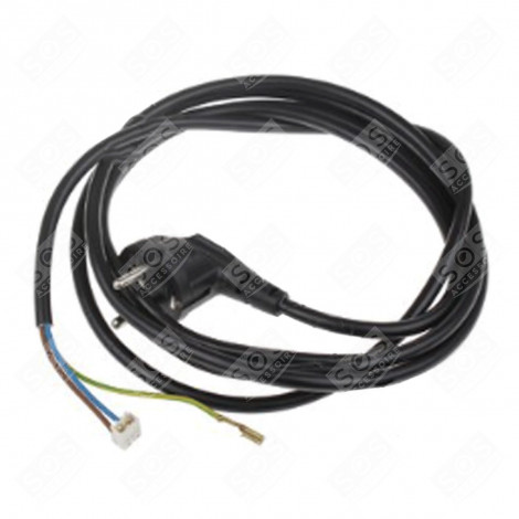 CABLE D'ALIMENTATION NOIR 2.5 MÈTRES  RÉFRIGÉRATEUR, CONGÉLATEUR - 2072695014, 207269501