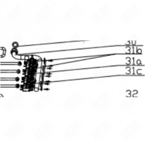 ROBINET FOUR, CUISINIÈRE - CU001590