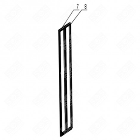 JOINT PORTE (REPÈRE 7) RÉFRIGÉRATEUR, CONGÉLATEUR - FR000288