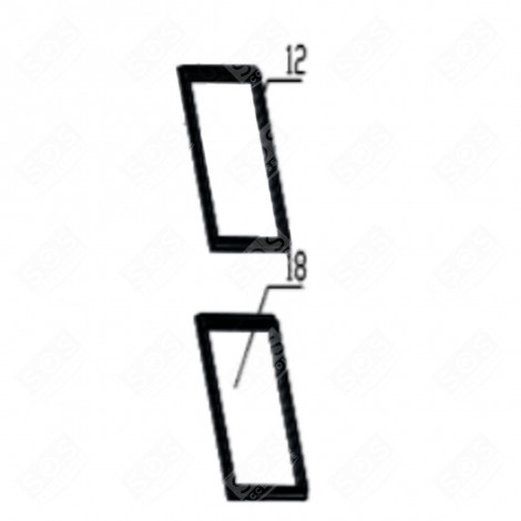 JOINT PORTE REF RÉFRIGÉRATEUR, CONGÉLATEUR - FR000290