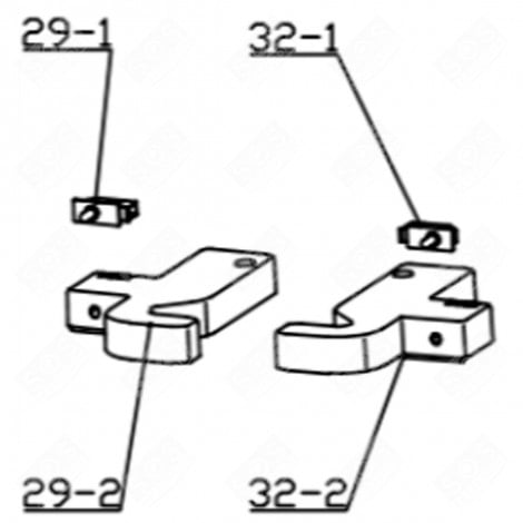 INTERRUPTEUR (29-1) RÉFRIGÉRATEUR, CONGÉLATEUR - FR007187