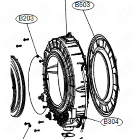 CERCLAGE JOINT HUBLOT INT (REPÈRE B203) LAVE-LINGE - LA000076