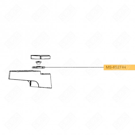 GUIDE BOL + CACHE VIS ROBOT MÉNAGER - MS-650160, MS-652744