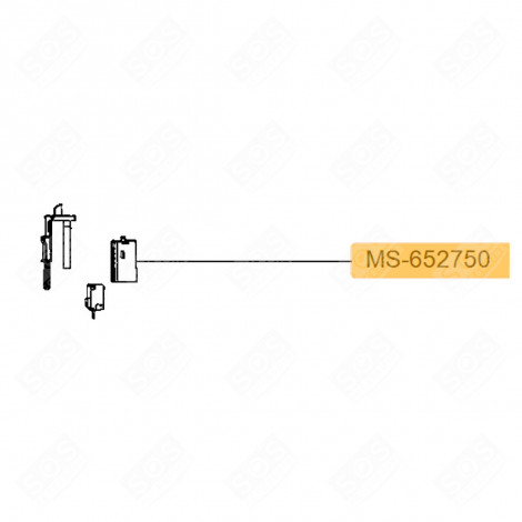 SUPPORT INTERRUPTEUR ROBOT MÉNAGER - MS-650163, MS-652750