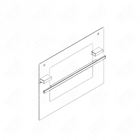 VITRE EXTÉRIEURE FOUR, CUISINIÈRE - AS0040208