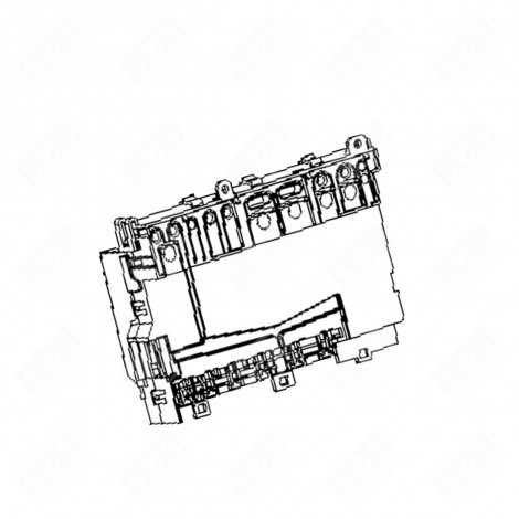 CARTE ÉLECTRONIQUE, MODULE DE PUISSANCE LAVE-VAISSELLE - 481010786740, C00447211