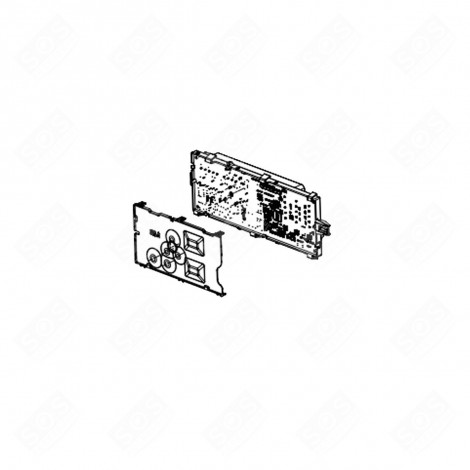 CARTE ÉLECTRONIQUE, MODULE DE PUISSANCE LAVE-LINGE - 2396107600