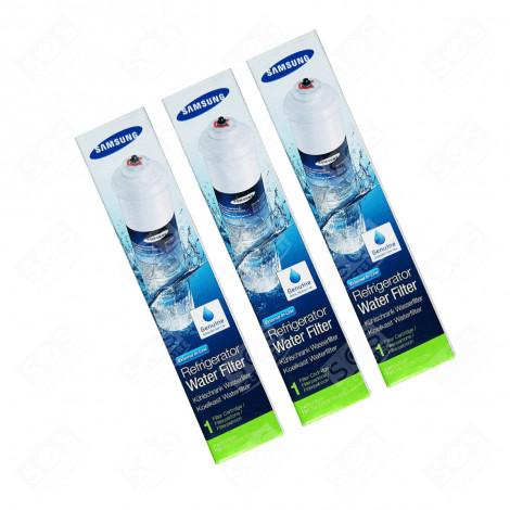 LOT DE 3 FILTRES À EAU D'ORIGINE RÉFRIGÉRATEUR, CONGÉLATEUR - DA29-10105J