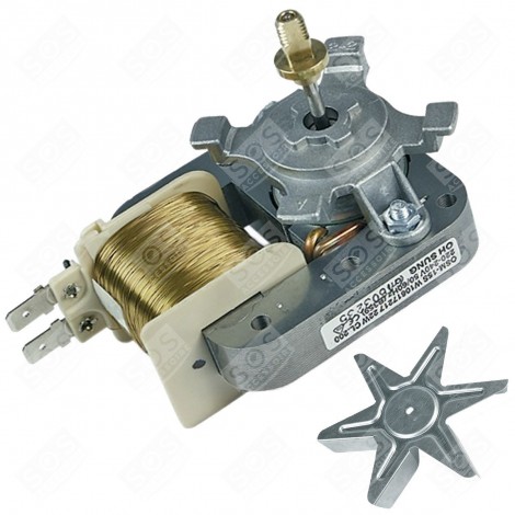 MOTEUR VENTILATEUR D'ORIGINE FOUR, CUISINIÈRE - 481010781691, 481236118604