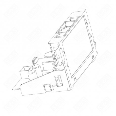 CARTE ÉLECTRONIQUE, MODULE DE PUISSANCE FOUR, CUISINIÈRE - 267000280