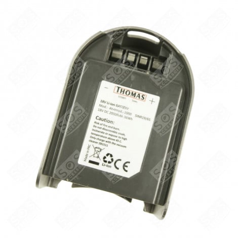 BATTERIE LI-ION 2000MAH ASPIRATEUR - 150676