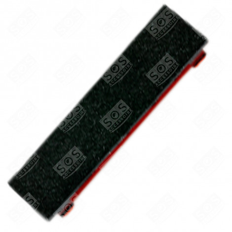 CACHE CHARNIERE BANDEAU NOIR MAT RÉFRIGÉRATEUR, CONGÉLATEUR - FR001158